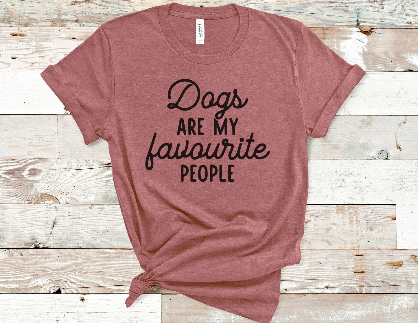 Dogs are My Favorite People Tee
