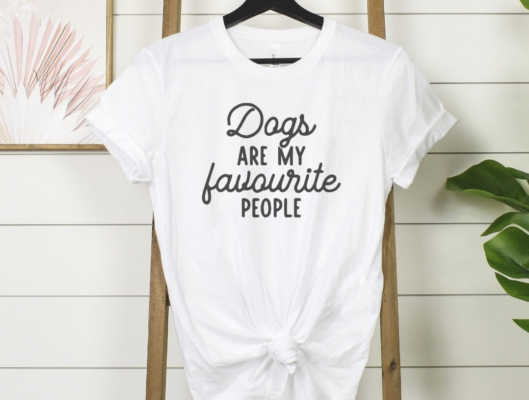 Dogs are My Favorite People Tee